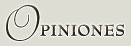 Opiniones